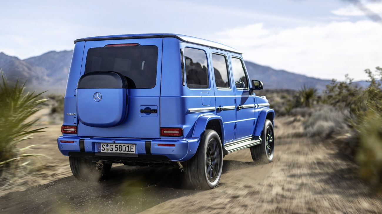 1736411964-mercedes Benz, G580 Electric Suv, Luxury Suv, Blue Colour,